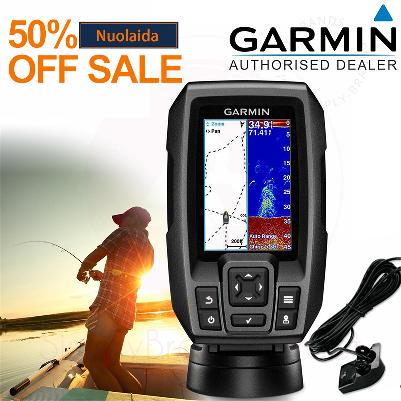 GARMIN – kalaotsija, kalaparvede lukud / helilaine meelitab kalu, tuvastusulatus 300 m, tugi GPS-i / reiside navigeerimise rekord